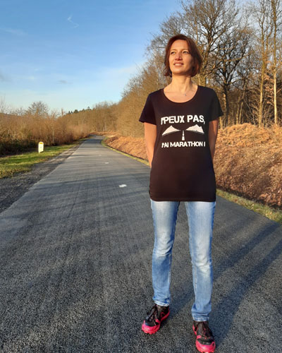 T-shirt-femme-Jpeux-pas-jai-marathon-coton-bio-RUN-SHIRT