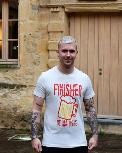 T-shirt-Homme-Finisher-de-ma-bière-de-la-marque-RUN-SHIRT